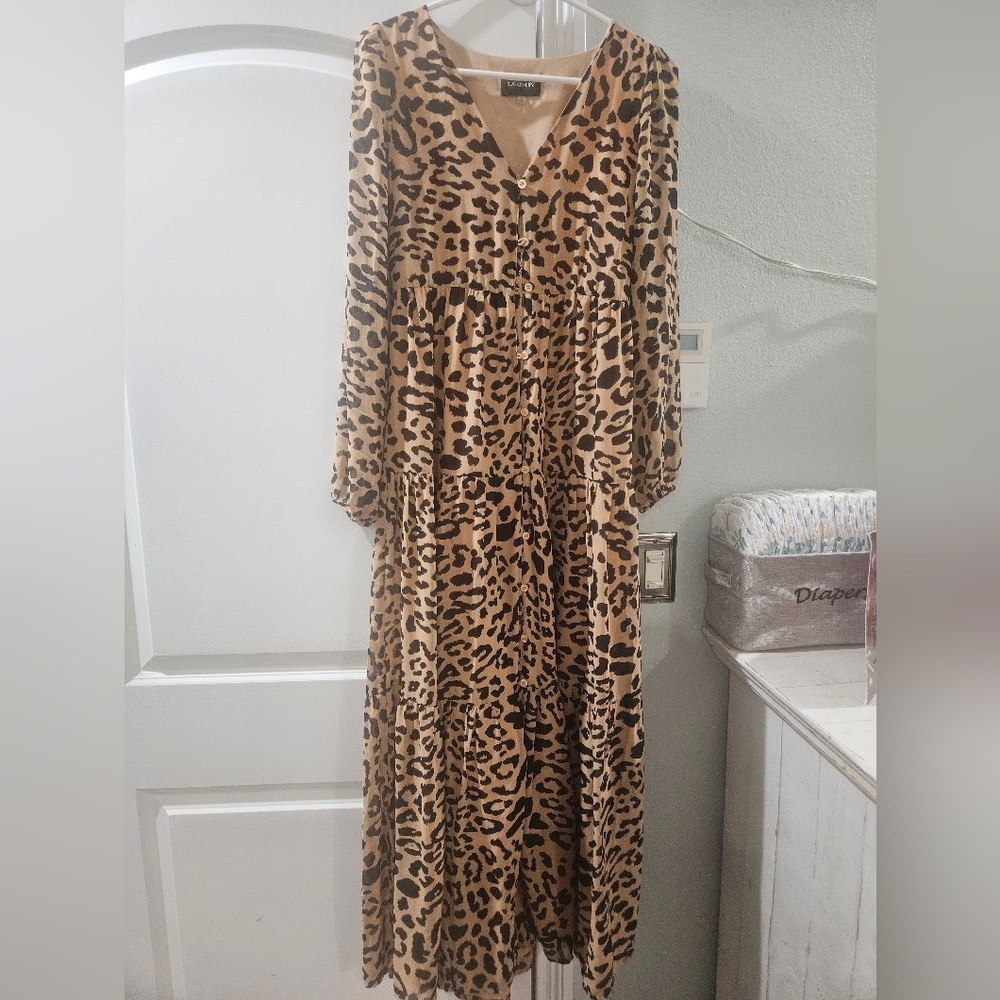 Sugarlips Leopard Print Dress